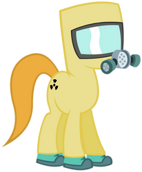 Hazmat Pony vector