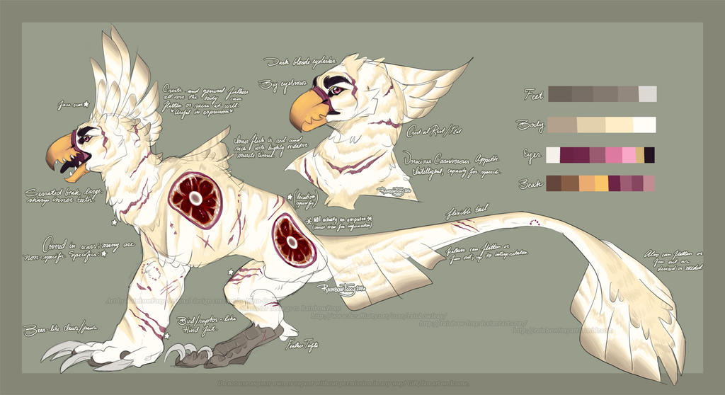Brute Bird Reference Sheet by Rainbow-Foxy on DeviantArt Brute Bird Reference Sheet by Rainbow-Foxy on DeviantArt