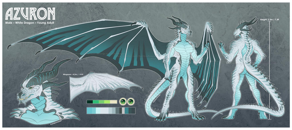 GlaciesDragon Ref Sheet and Design Comm by Rainbow-Foxy GlaciesDragon Ref Sheet and Design Comm by Rainbow-Foxy