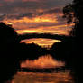 Sunset on the Erie Canal