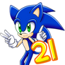 Happy 21st Birthday Sonic!