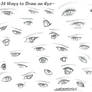 38 Ways to Draw an Eye