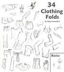 34 Clothing Folds