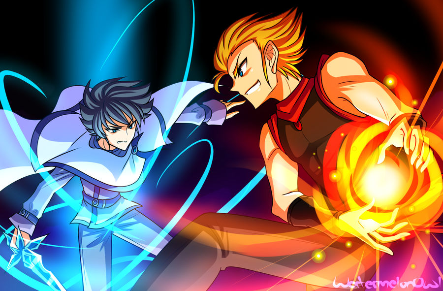 Firen Firen VS Freeze!! by WatermelonOwl on DeviantArt