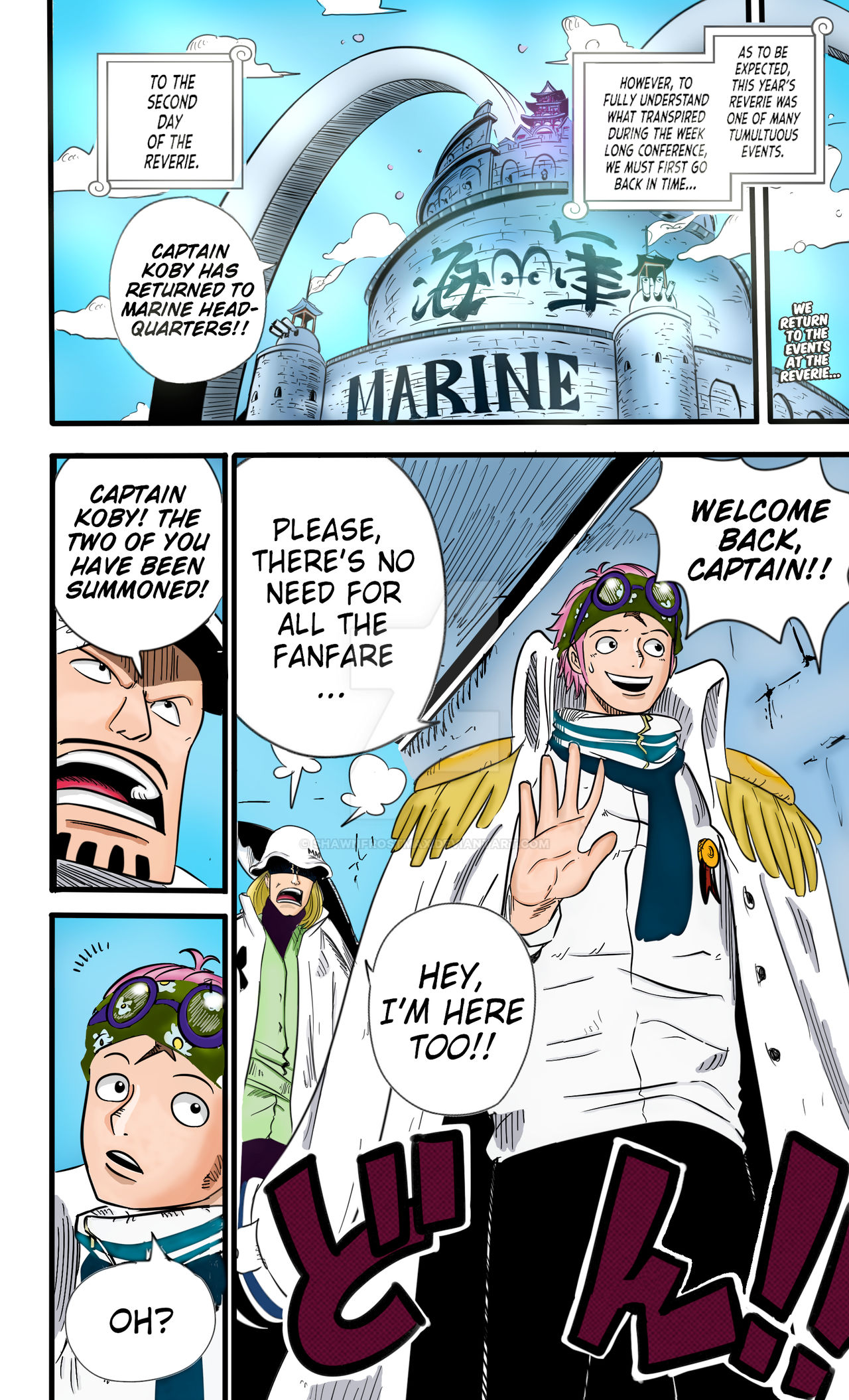One Piece Chapter 857 SPOILERS+ The Firetank Pirat by Amanomoon on  DeviantArt