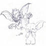 Gizmo + Gremlin - Sketch