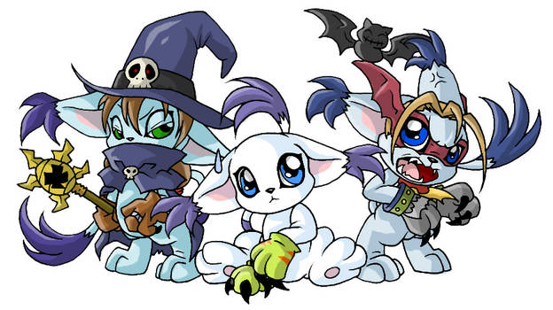 OMGWTF clones - Gatomon Color