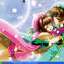 Sakura + Syaoran desktop again