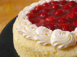 Strawberry Japanese Cheesecake