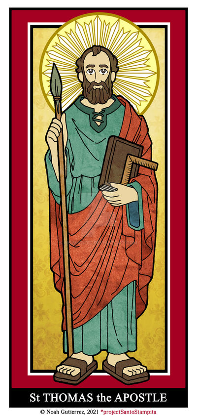 St Thomas the Apostle by NoahGutz on DeviantArt