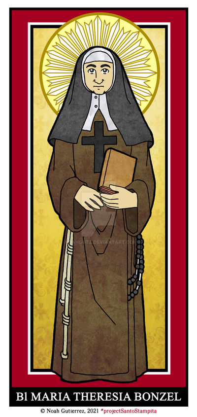 Bl Maria Theresia Bonzel by NoahGutz on DeviantArt