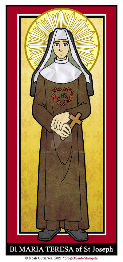 Bl Maria Teresa of St Joseph by NoahGutz on DeviantArt