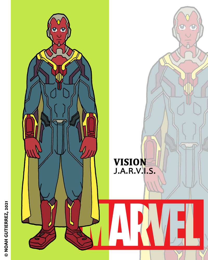 Marvel Heroes - Vision by NoahGutz on DeviantArt