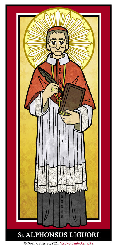 St Alphonsus Liguori by NoahGutz on DeviantArt