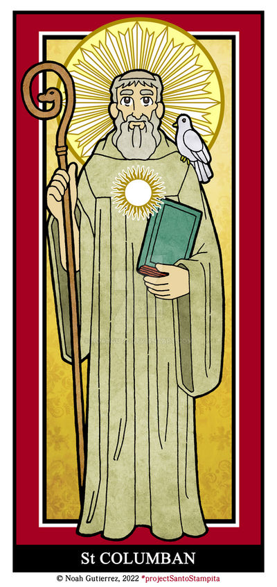 St Columban by NoahGutz on DeviantArt