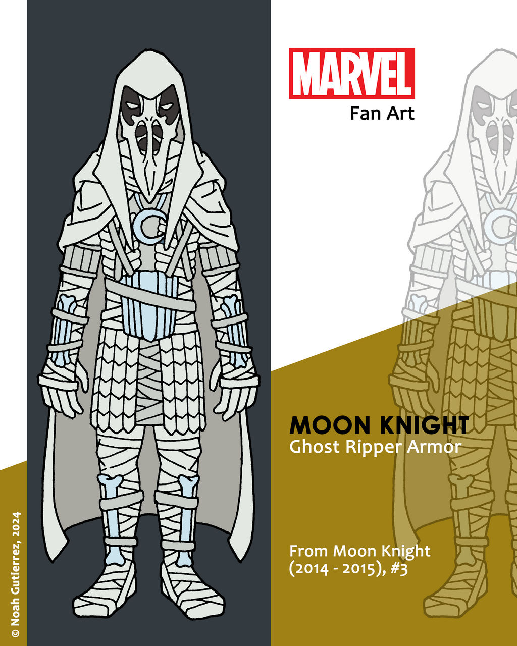 Moon Knight - Ghost Ripper Armor by NoahGutz on DeviantArt