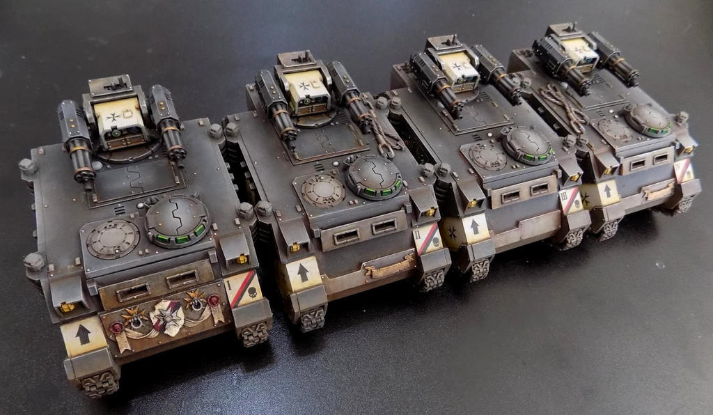 Black Templars Razorback Black Templar Razorbacks by Carcharadon on DeviantArt