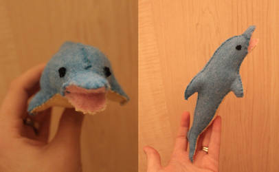 Allegria the happy dolphin plush