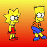 Bart and Lisa Simpson :D