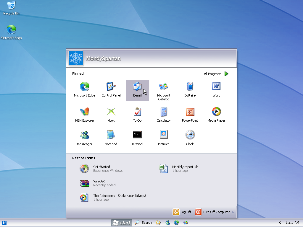 Windows Sun Valley (2001) (Mockup) by MondySpartan on DeviantArt