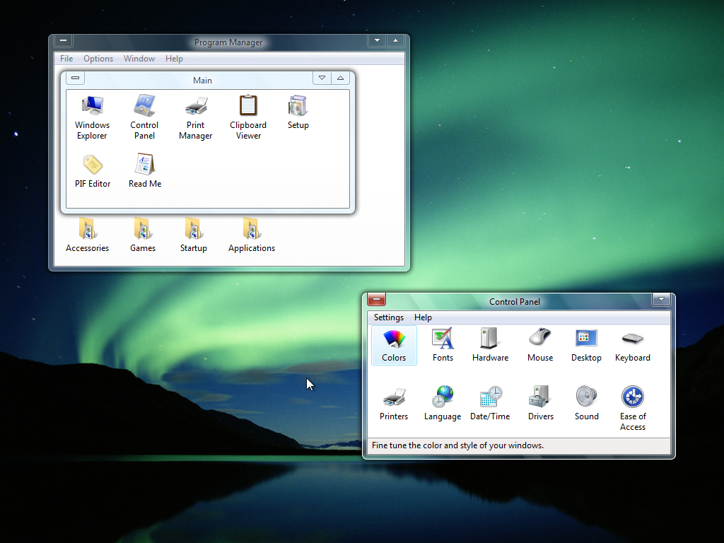 Windows 3.1 Aero by MondySpartan on DeviantArt