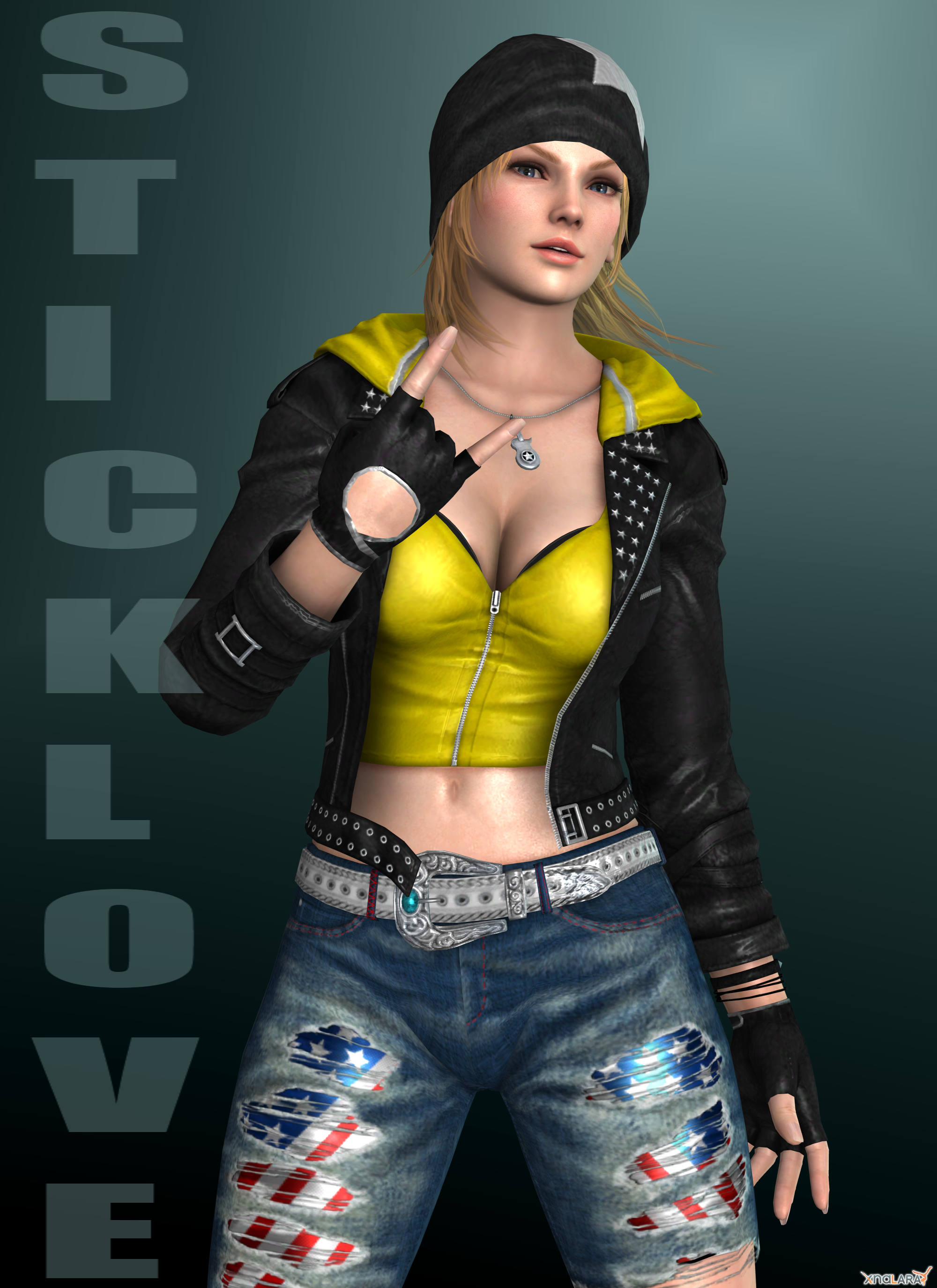 DOA5 - Tina Armstrong - casual outfit (costume 2)