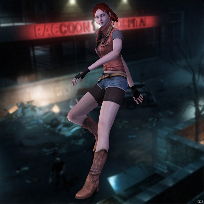 claire redfield (resident evil and 1 more) drawn by luigiix