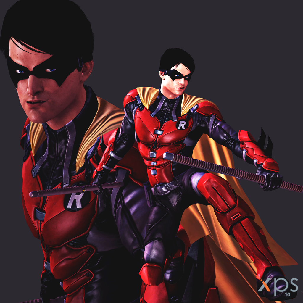 Batman Arkham Origins Robin by Sticklove on DeviantArt