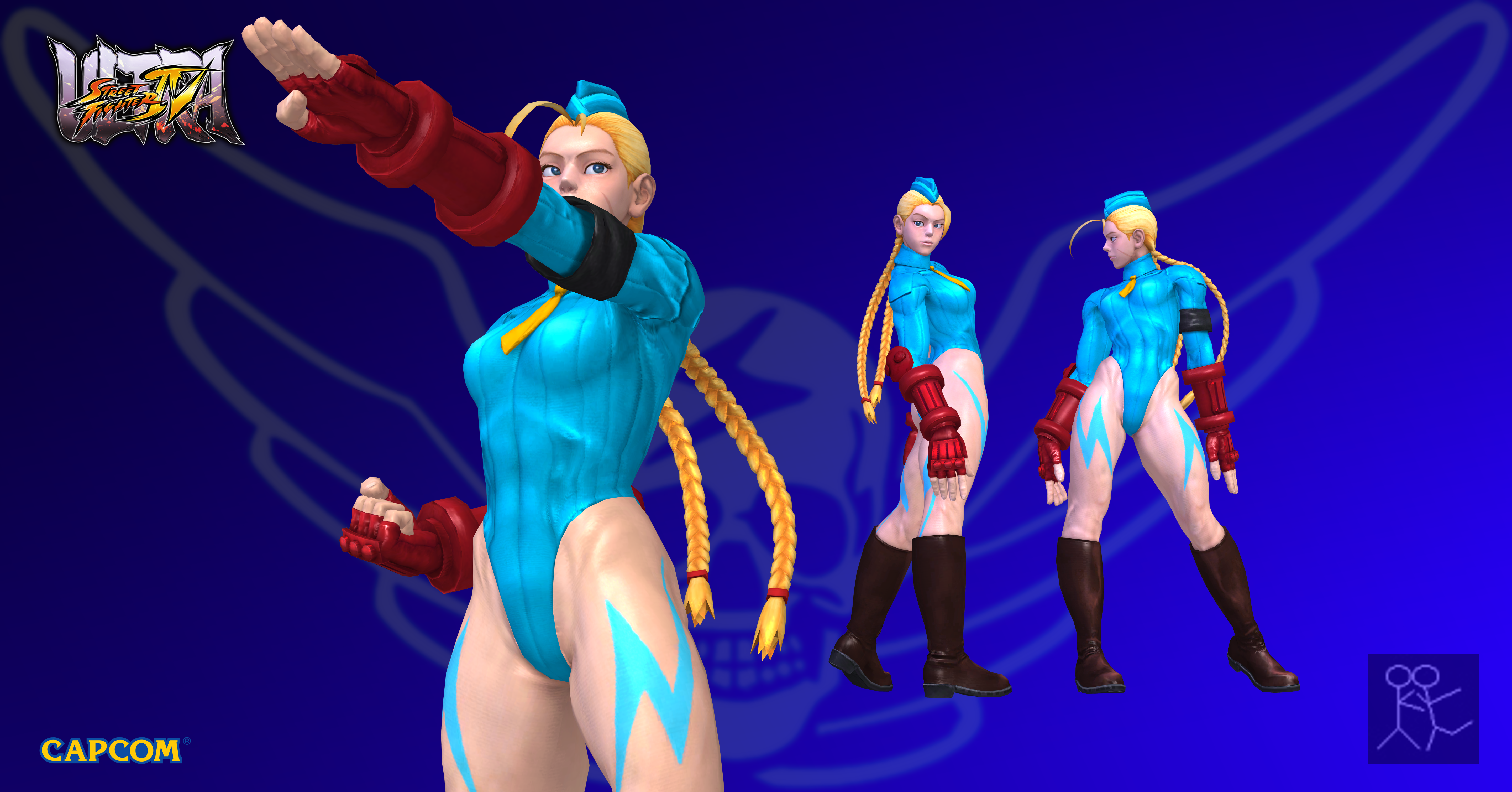 Ultra Street Fighter 4 Killer Bee Cammy by Sticklove on DeviantArt