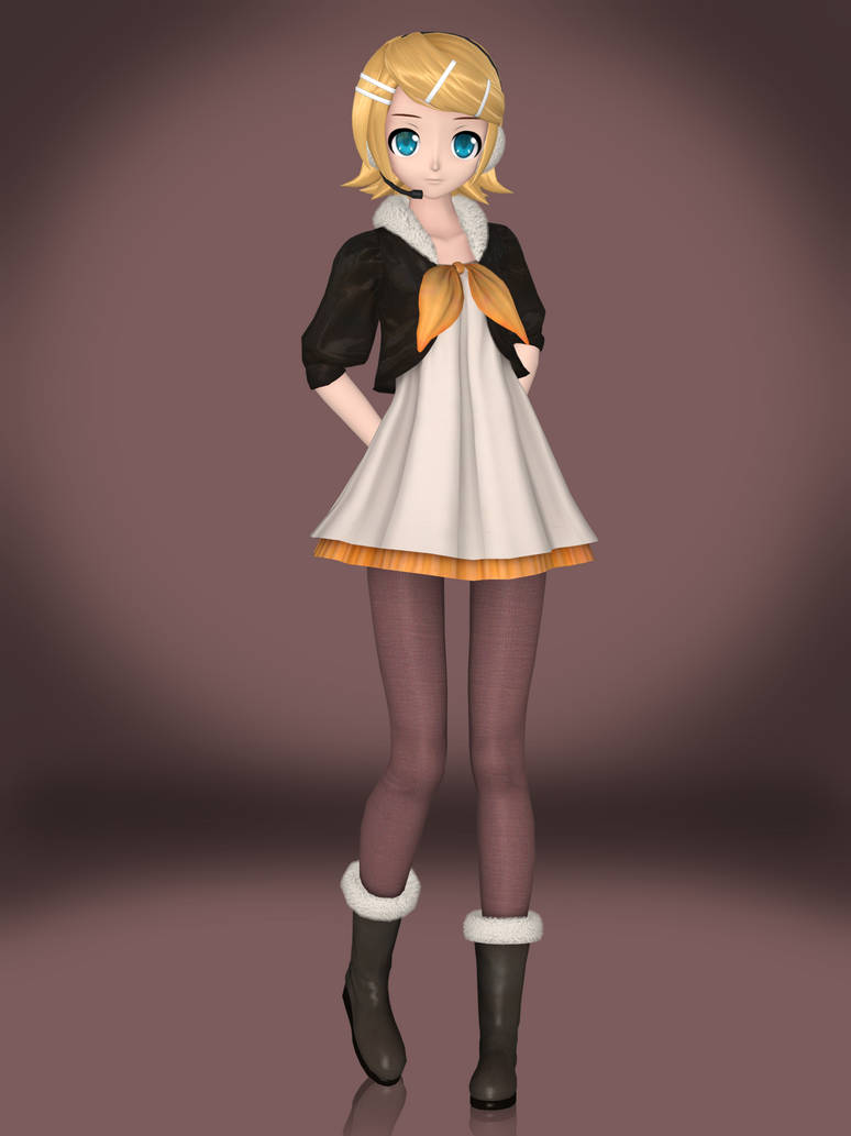 Kagamine Rin R Kagamine Rin (Asymmetry R) by Sticklove on DeviantArt
