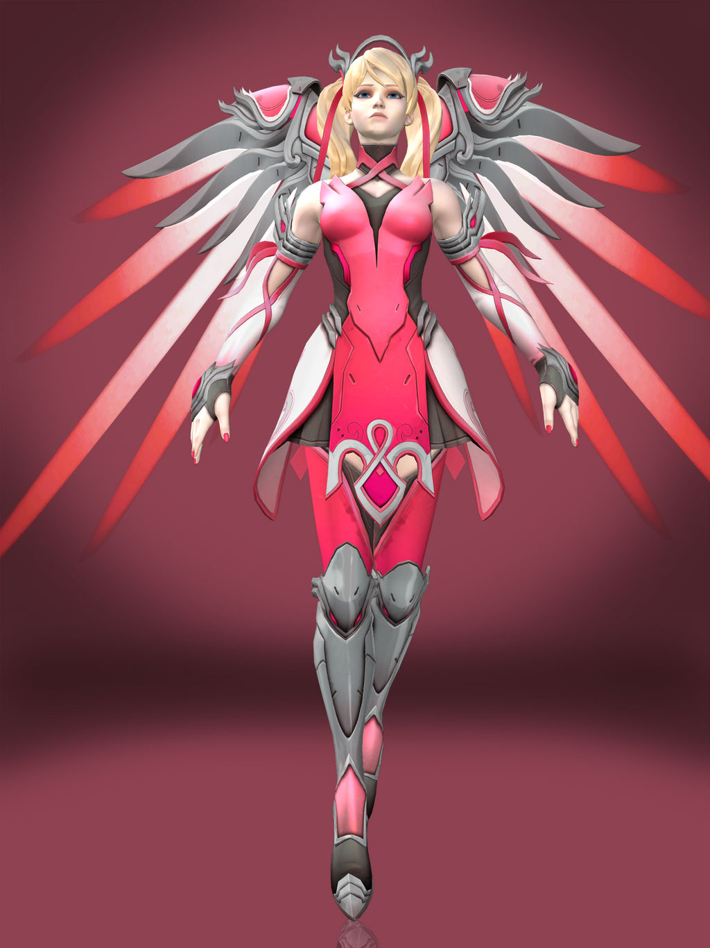 Mercy (Pink) by Sticklove on DeviantArt