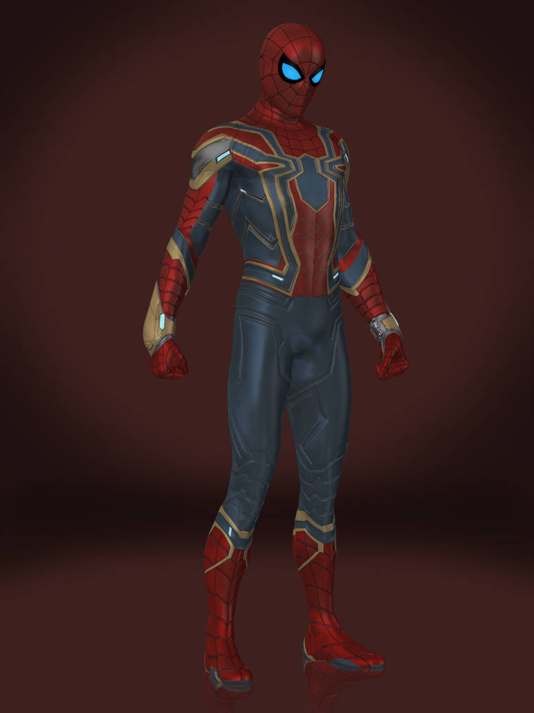 Spider-Man (Iron Spider) by Sticklove on DeviantArt