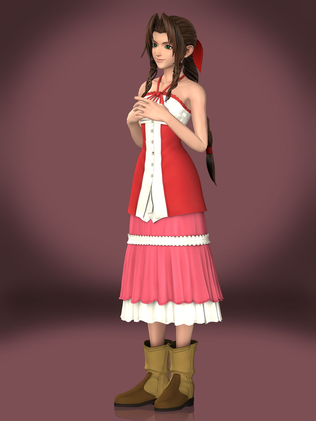 Aerith by Sticklove on DeviantArt