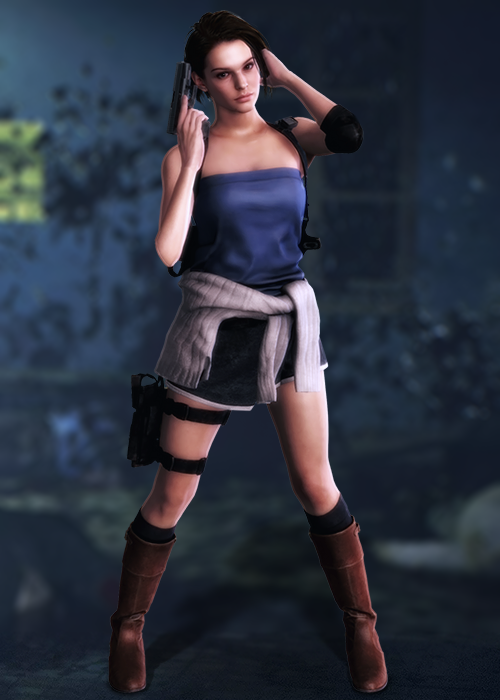 Jill Valentine, Build, Perks, Outfits & Cosmetics