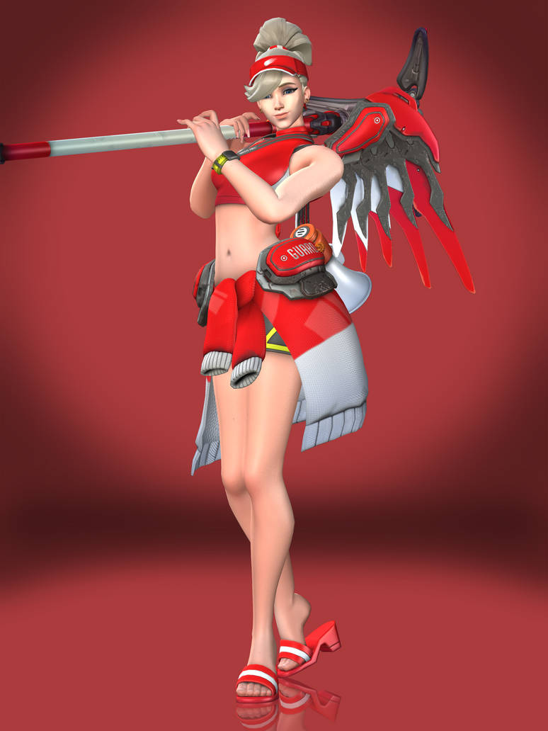 Lifeguard Meg Deviantart Mercy (Lifeguard) by Sticklove on DeviantArt