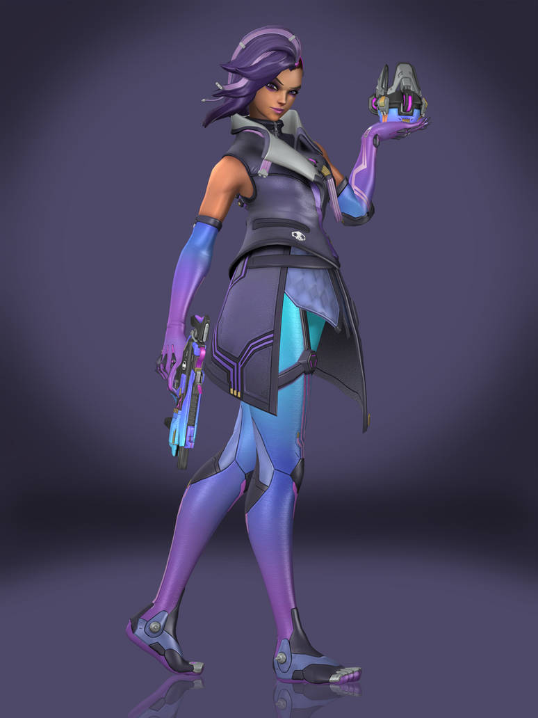 Sombra (Overwatch 2 Default) by Sticklove on DeviantArt