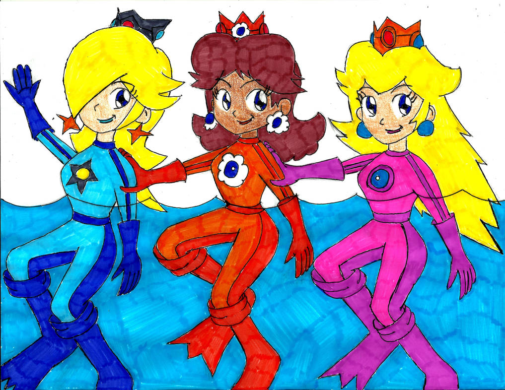 Synchronized Swimmers by PhantomMasterRamos89 on DeviantArt