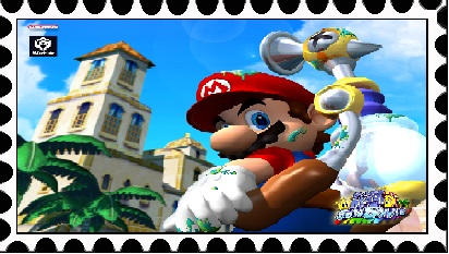 Super Mario Sunshine Stamp