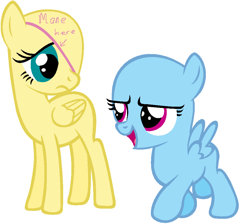 wallpapers Mlp Base Pegasus And Unicorn mlp base pegasus fillies by