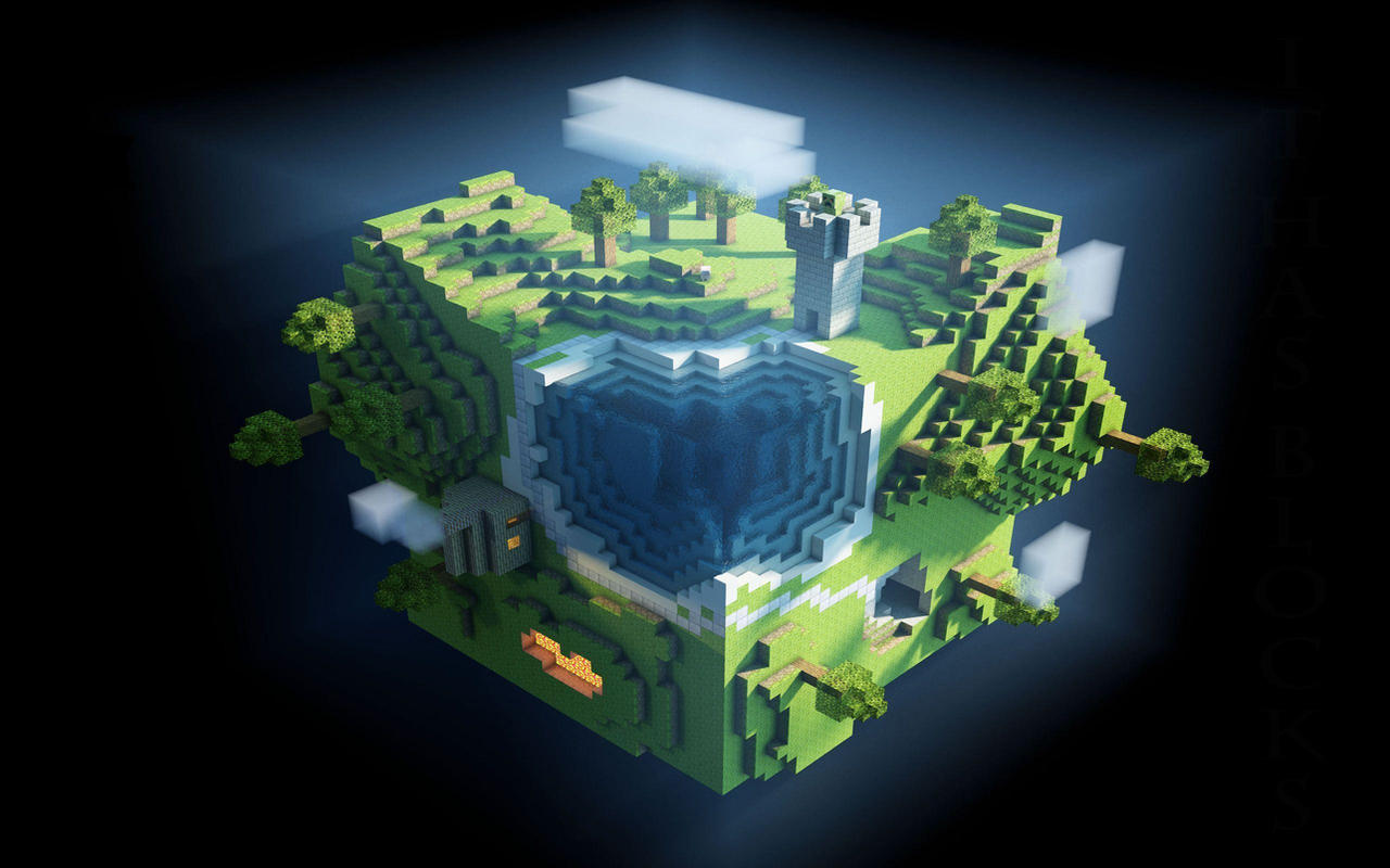 Destructive Minecraft Background Minecraft world - Epic Destruction! by NevChandra on DeviantArt