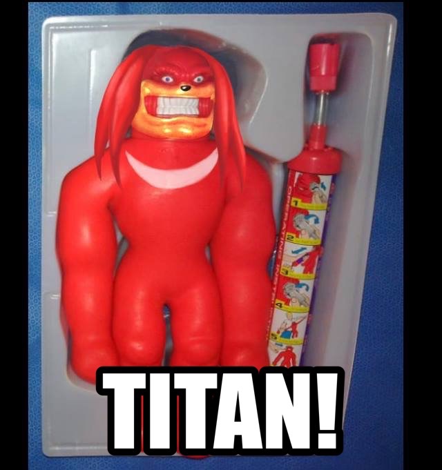 Bootleg Knuckles the Titan