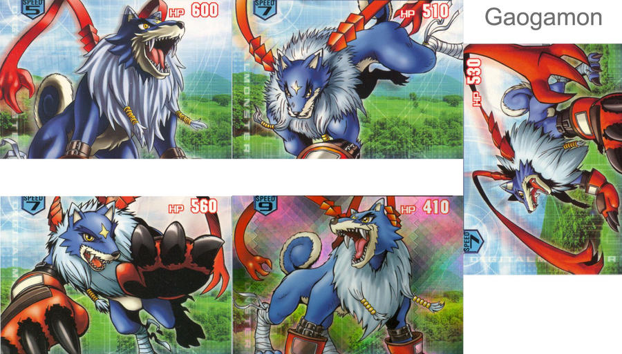 gaogamon references by Dralam on DeviantArt