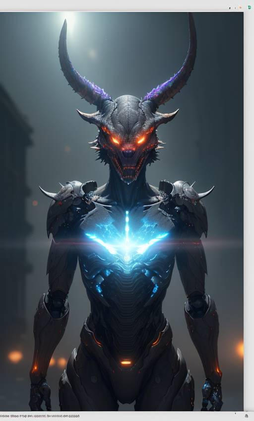 Android System Demon Android demon by MiniMckenzieAI on DeviantArt