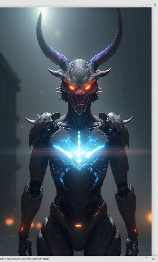 Android demon by MiniMckenzieAI on DeviantArt