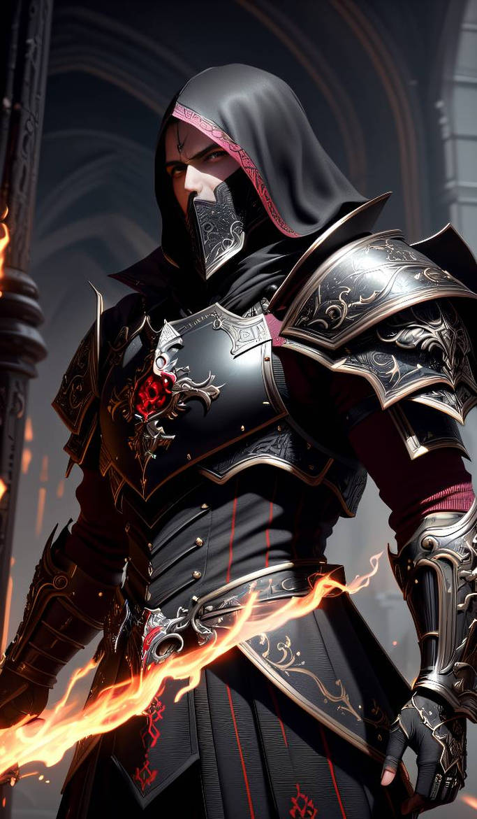 Assassin knight by MiniMckenzieAI on DeviantArt
