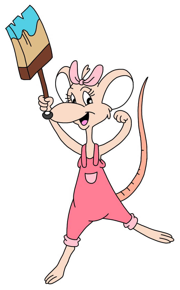 Marcia With Paintbrush (Vector) by RachIsHere on DeviantArt