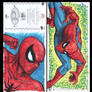 Spiderman Marvel premiere 3 panel from Upperdeck