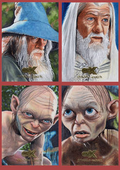 Lord of the Rings Sketch cards
