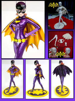 Batgirl 3D printed figure