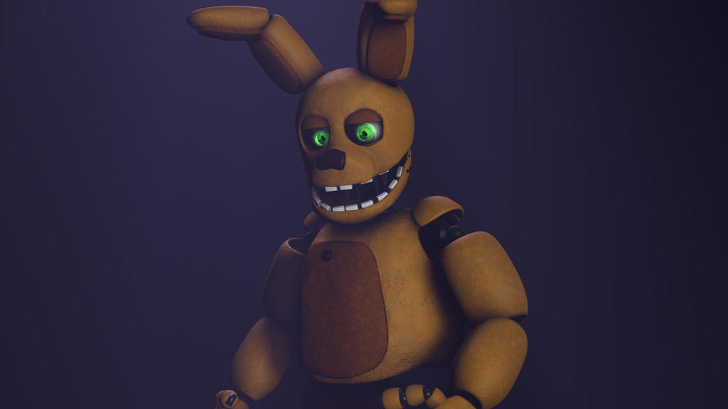 (sfm Fnaf) Springbonnie by Galvatron2017 on DeviantArt